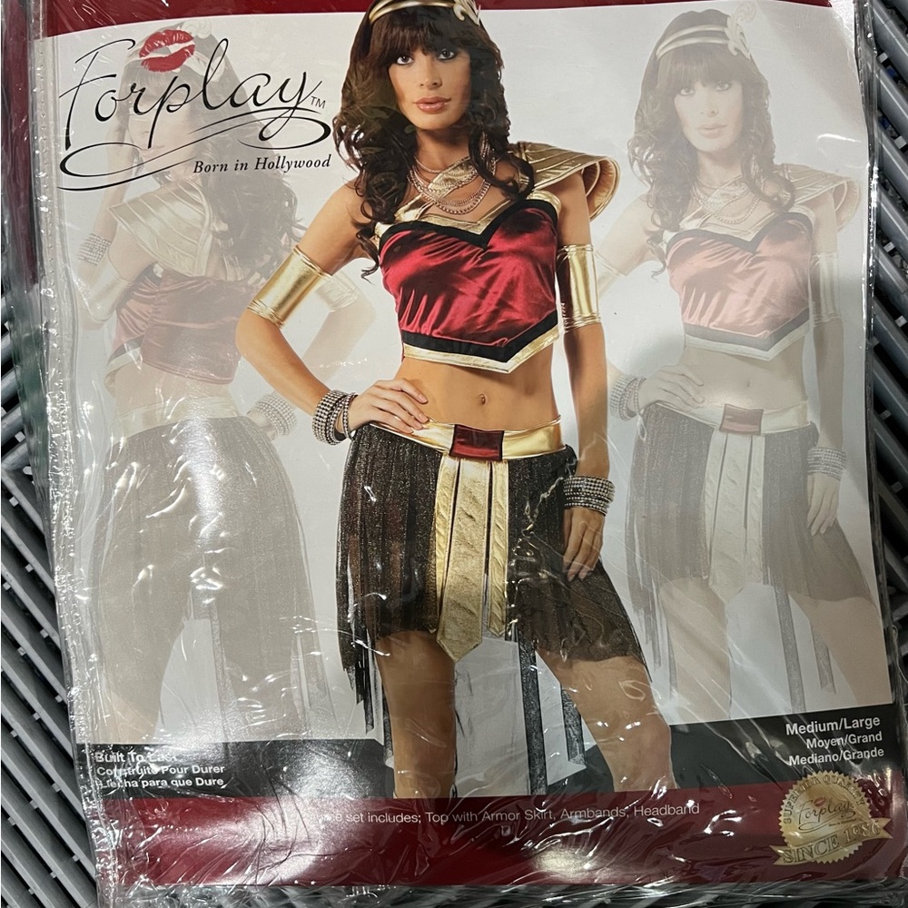 Forplay Sexy Gladiator Warrior - never worn Size Medium/large